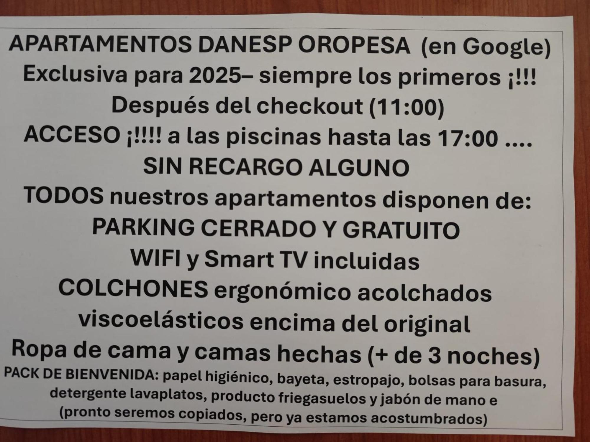Apartamentos Danesp La Ribera Torrelasal - Marina Dor Oropesa del Mar Exterior foto